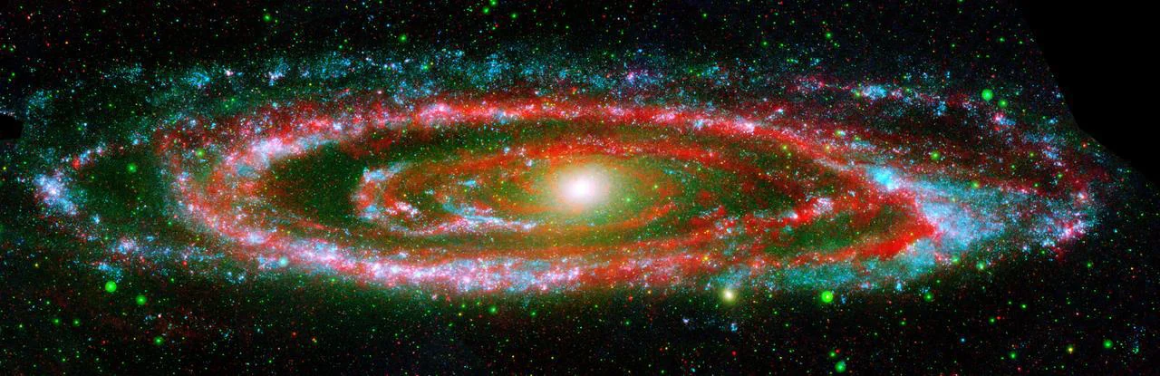 Andromeda Galaxy as a cosmic neighbor